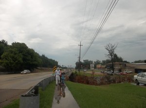 James Meredith in white