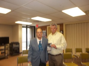 William Trest Jr and Mayor Joel T. Miles, Wiggins, MS