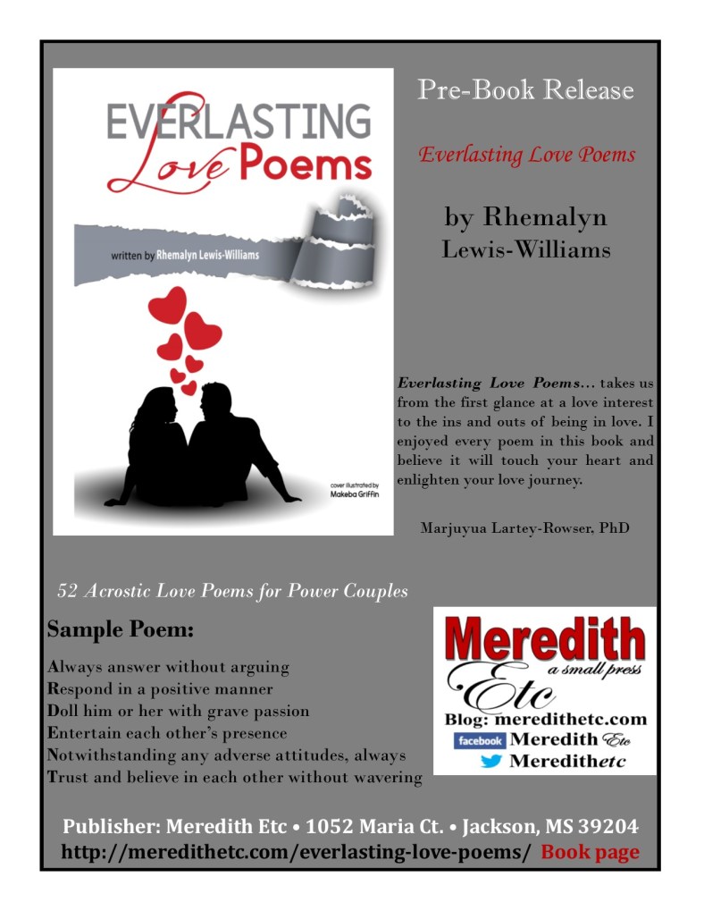 Everlasting Love Poems New Release