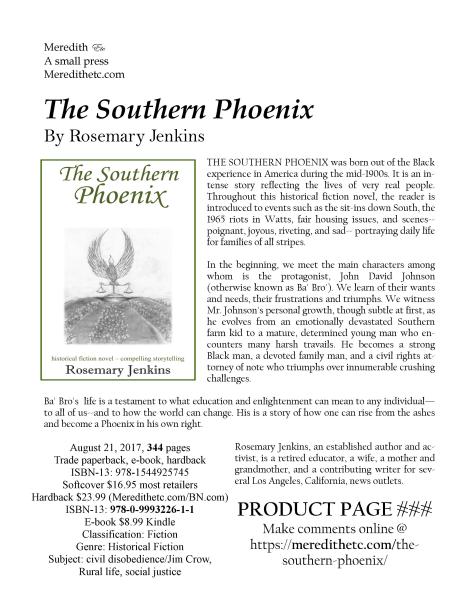 Southern Phoenix Product Page
