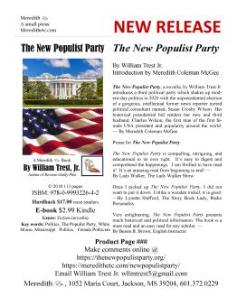New Populist Party Product Page