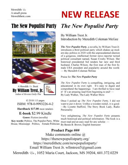 New Populist Party Product Page